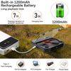 CD Player Portable Bluetooth Speaker Rechargeable Stereo Player for Home Travel