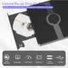 External Blu-ray Drive USB3.0 BD Combo CD/DVD Reader 3D Optical Drive for Laptop