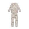 Sanetta Mädchen 233000 Pyjamaset, Nature Melange, 104