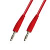 Aoowei Multimeter Probe Test Cable(1M) Double-ended 4MM Banana Plug Test Leads for Laboratory Electric Testing