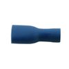 Connect 30173 Blue Female Fully Ins. Push-On 6.3mm 100pc