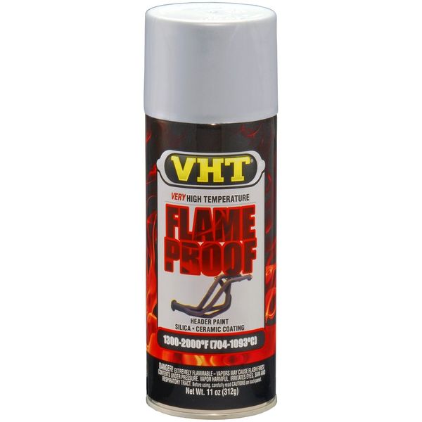 VHT SP117 FlameProof Coating Flat Aluminum Paint Can - 11 oz.