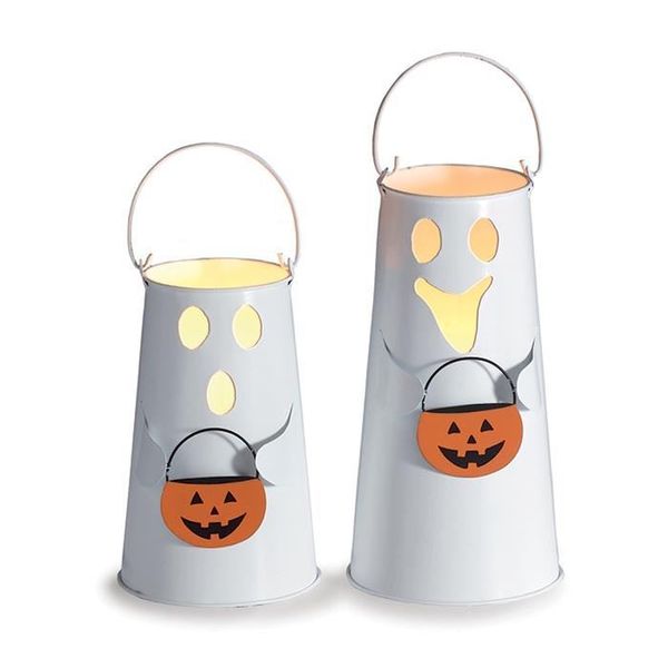 Halloween Ghost Candleholder - Set of 2
