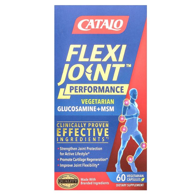 FlexiJoint Performance, Glucosamine + MSM, 60 Vegetarian Capsules