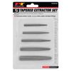 Performance Tool W80562 Set of 5 Screw Extractors