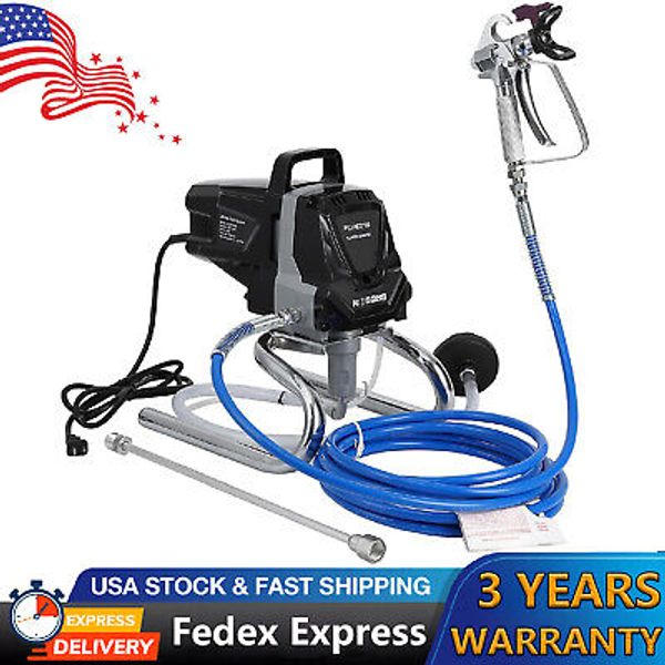 High Efficiency Airless HVLP Paint Sprayer Machine Thinning-Free w/Extension Rod