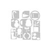 Sizzix Thinlits Die Set 11PK Christmas Minis by Tim Holtz, 665567