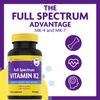 InnovixLabs Full Spectrum Vitamin K2-90 Softgels with 600 mcg of Trans Form MK7 and MK4 - Supports General Health and Bone Strength - Soy and Gluten Free K2 Vitamin Supplement