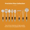 Tower T832188 Precision Plus Spoon with Hanging Loop, Softtex Handle, Stainless Steel