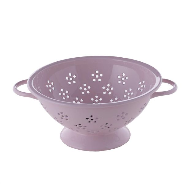 Fuji Hollow Colander Colander 22cm (Pink)