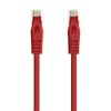 Monkey Ladder Network Cable RJ45 LSZH CAT.6A UTP AWG24, Red, 25 cm