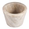 Santa Barbara Design Studio Table Sugar Marble Pinch Pot, 2-Inch Diameter, Grey