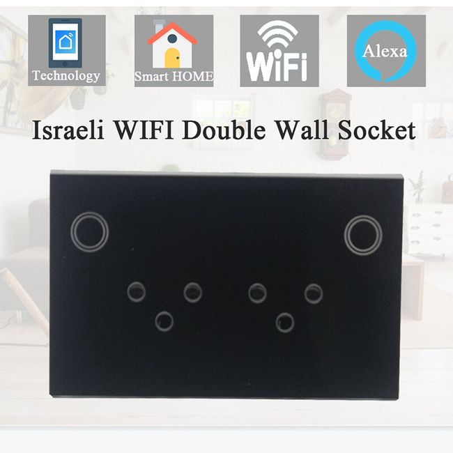 WiFi Us Wall Socket Plug AC 110-240V 15AMP Smart WiFi Outlet - China WiFi  Wall Socket, WiFi USB Wall Socket