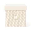 Francfranc Wave Box, Small, Ivory, Storage Box, New Life, Moving