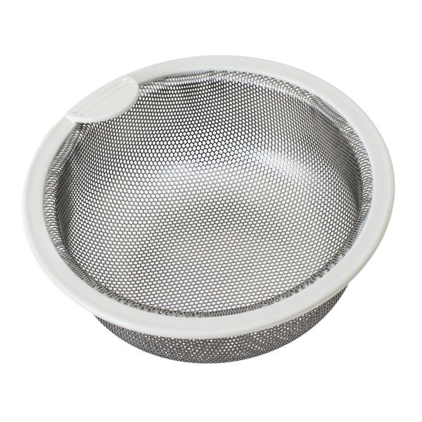 Belca Drain Strainer, Stainless Steel, Shallow Strainer Basket