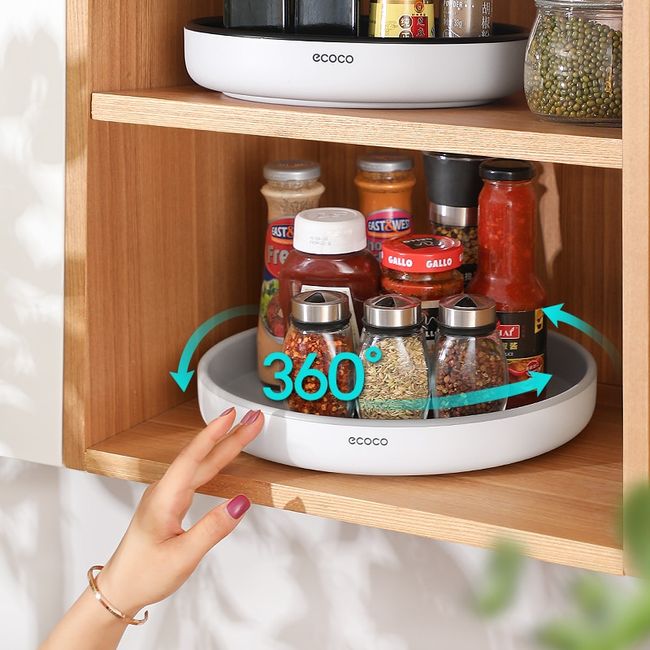 Spice Racks Kitchen Cabinets  Spinning Spice Rack Cabinet - Spice