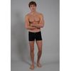 Ceceba Herren Short-Pants, Elastan, Baumwolle, Single Jersey, schwarz, Uni, 2er Pack 9