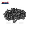44PCS Windshield Frame Door Hinge Tailgate Torx Screws Black For Jeep Wrangler