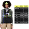 AYKRM safety vest with pockets