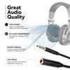 3.5mm TRRS Microphone Adapter Cord 1 Meter Length f Tablet Smartphone Android