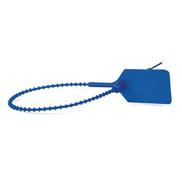 FSSS Ltd FIRE EXTINGUISHER/SECURITY SUITCASE TAG TAMPER SEALS X 100 (BLUE)