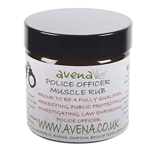 Police Officer Muscle Rub 60ml Natural Muscle Rub Made for Anyone Suffering Day to Day Aches Pains