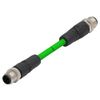 TE CONNECTIVITY SENSOR CORD, 4P M12 PLUG-M12 PLUG, 2M, Sensor Cable Assemblies (TAD14745101-020) Pack of 1