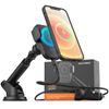 iPhone Wireless Charger Car Mount for MagSafe Fast Charging Auto Clamp Holder