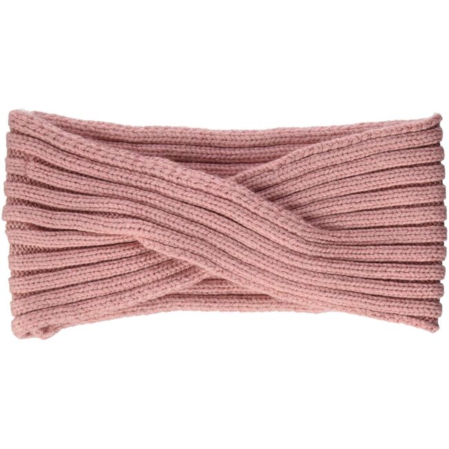 PIECES Women's Pcvirtula Twisted Cashmere Headband Noos, Pink (Rosette), One Size