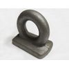 Rectangular Base Deckplate 3/4'' 7.5T Proof Load - 19MM Eye Plate Lashing Weld On Deck Self Colour