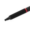 rOtring Rapid Pro Retractable Ballpoint Technical Drawing Pen, Black Barrel, Medium Point, Blue Ink(1904292)