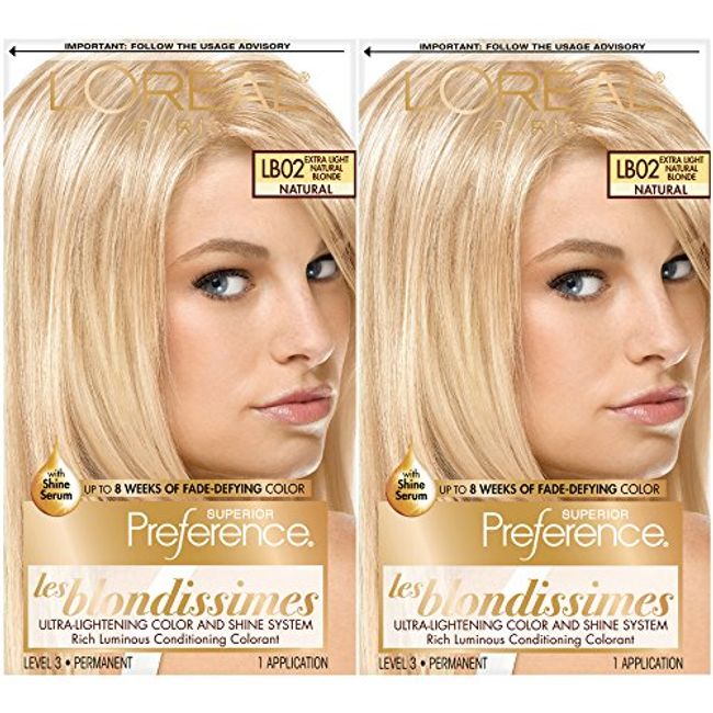 L'Oreal Paris Superior Preference Permanent Hair Color, Light