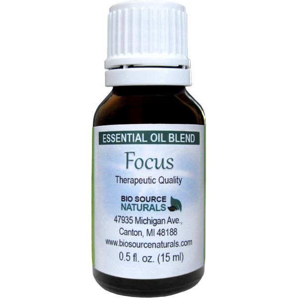 Focus Essential Oil Blend - Therapeutic Quality  0.5 fl oz