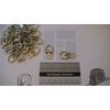 25 MEDIUM D-RING PICTURE HANGER STRAP MIRROR HANGER 100 # 6-1/2" SCREW +SAMPLE