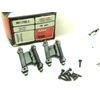 4 pairs (8 Hinges) Ajax #961 Cabinet Door Hinge Old Iron 3/8" Offset Surface