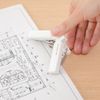 Midori 35545006 Hole Punch, Compact Punch, XS White A