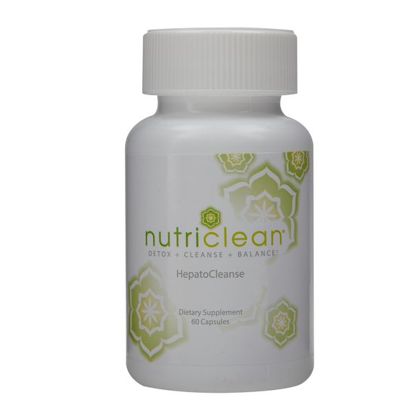 NutriClean HepatoCleanse (Liver Support Formula) Single Bottle 60 Capsules