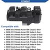 Power Window Switch Control Button, Compatible with Honda Accord 2008-2012, 