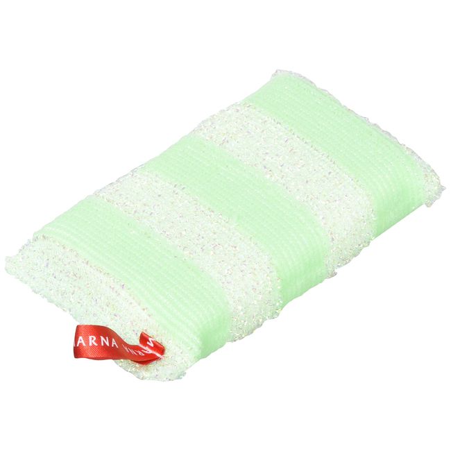 Marna K228G Sparkling Border Sponge Kitchen Sponge with String Kitchen Sponge, Dishwashing Sponge, Dishwashing, Green