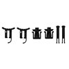 Cressi Matrix/Lince/Penta Buckles Mask - Transparent