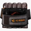 Carbon Paintball CRBN Harness Strapless 5+8 Pod Pack - Black Heather (Small/Medium)