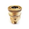 3/8" BSP Male 14.8mm Female Quick Release High Pressure Coupling
