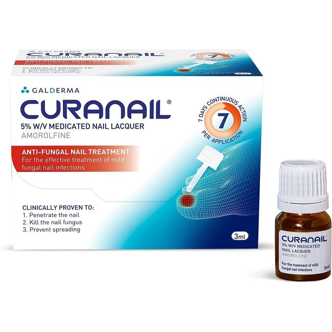 CURANAIL MEDICATED NAIL LACQUER 5% W/V 3ML