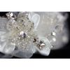 Satin and Crystals Beaded Ivory Headband