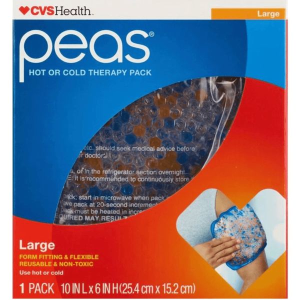 NWT CVS Health peas Hot or Cold Therapy Pack