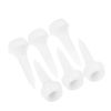 MUXSAM 100pcs White Plastic Golf Balls Tees For Training And Pratice