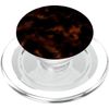 Tortoise Shell Pattern Dark Red Turtle Tortoiseshell PopSockets PopGrip: Swappable Grip for Phones & Tablets PopSockets PopGrip for MagSafe