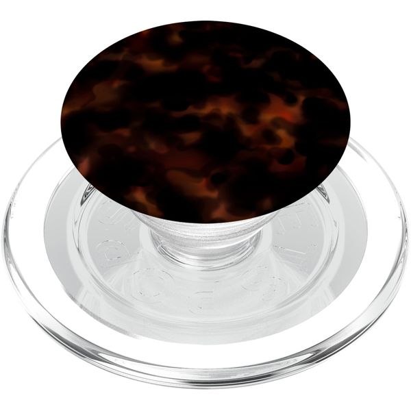 Tortoise Shell Pattern Dark Red Turtle Tortoiseshell PopSockets PopGrip: Swappable Grip for Phones & Tablets PopSockets PopGrip for MagSafe