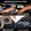 For Mazda MX-5 2016+ Windshield Folding Sunshade Anti-UV Sun Visor US