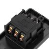 Kadimendium AC220V/380V 10A Waterproof ON/OFF Pushbutton Switch Self Locking Automatic Reset Machine Bench Drill Switch for Drill Press, Table Saws